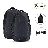 AGPTEK 2 Unidades Fundas Impermeable para Mochila, Protectora Funda de...