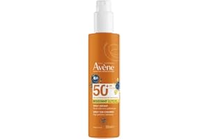 AVENE Avène Spray Bambino Protezione Molto Alta SPF50+ Solare per Pelle Sensibile, 200ml