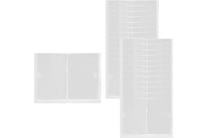CZAKOMIX Pochettes Adhésive Transparente,30Pcs Porte-Étiquettes Autocollants 9.5*13.3CM,Pochette Adhésive Carte de Visite,Porte-Cartes Adhésif pour Cartes D'Index,Pour Organiser Et Protéger Les Cartes
