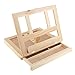 Produktbild Gazechimp Einstellbarer Faltbaren Holz Schreibtisch Tischgestell Mit Ablageschubfach Für Malerei
