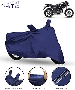 FABTEC Bike/Motorcycle Body Cover for Bajaj Pulsar 180 (Blue)