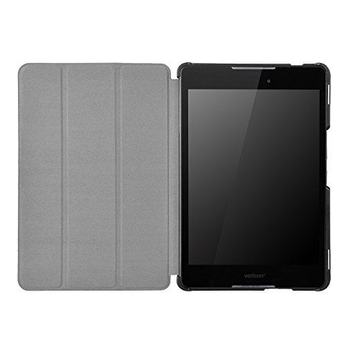 Asus ZenPad 3 Z581KL hülle, IVSO hochwertiges PU Leder Etui hülle Tasche Case – mit Standfunktion, super 360° Anti-Wrestling, ist für Asus ZenPad 3 Z581KL 20,06 cm (7,9 Zoll) Tablet-PC perfekt geeignet, Schwarz - 6