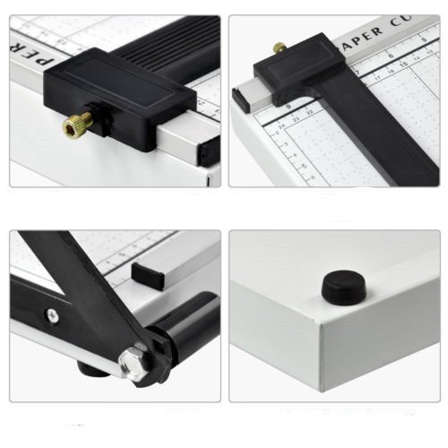 Yahee Papierschneider Hebelschneider Profi A4 Foto und Papierschneidemaschine Roll- und Schnitt-Schneidemaschine - 5