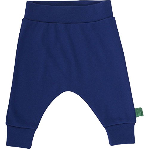 Fred's World by Green Cotton Baby Boys Alfa funky pants baby Trousers, Blue (marine 019395301), 0-3 Months (Manufacturer size: 62)