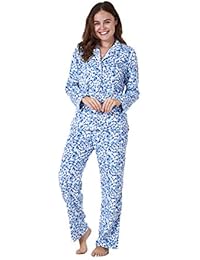 Conjunto de pijama para mujer - Forro polar - Estampado
