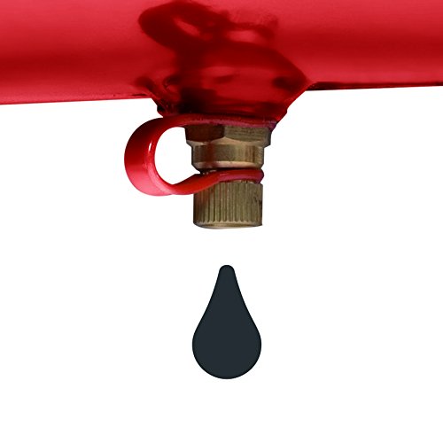 Einhell Kompressor TH-AC 200/40 OF (1,1 kW, 40 L, Ansaugleistung 140 l /min, 8 bar, ölfrei, große Räder und Haltebügel) - 5