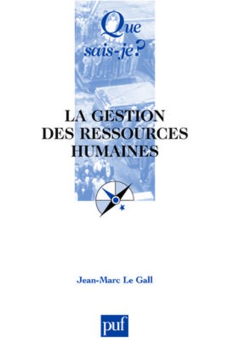 couverture de : La gestion des ressources humaines