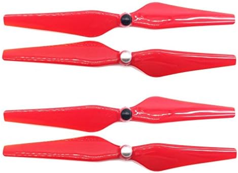 Penivo 4pcs 9450 Self-locking Professional Propeller Props Blades for DJI Phantom 3 (2cw+2ccw) (Red)
