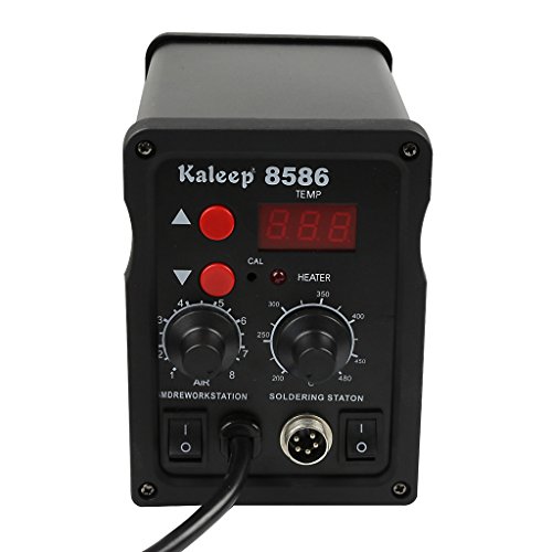 TBI 8586 SMD überarbeiten Station + Lötung Station heiß Luft Pistole für Schule - 6