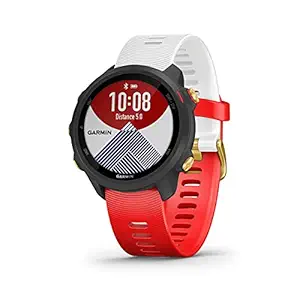 Garmin Forerunner 245 Music Japan Edition, Silicone Band Smartwatch