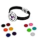 HOUSWEETY Fussball Armband Aromatherapie aetherische oele Diffusor Armkette 20.5 cm