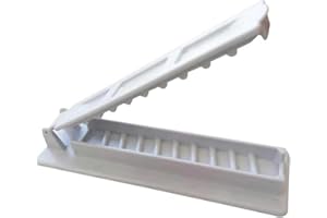 FACULX Kebab Maker, Kebab Press for Grill Meat Slicers Manual Kebab Mold Kebab Making Box for Kitchen, Outdoor BBQ Kebab Making Tool for Traditional Turkish Kebabs-White