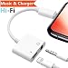 Produktbild Leantuq 3,5 mm Kopfhörer Adapter für Phone Kopfhörer Extender Jack Stereo Blitz Adapter Splitter Earhone Zubehör und AUX Jack Kabel Adaptor für Phone Pod Pad Kompatibel mit IOS 12 und mehr (weiß)