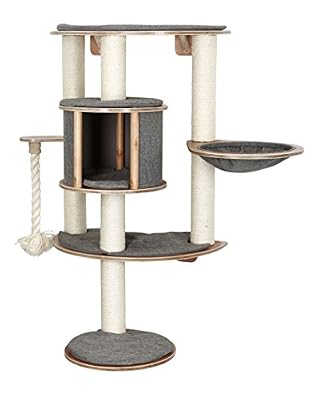Kerbl Dolomit Tofana Pro mural arbre à chat, 112 x 103 cm, gris