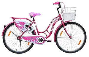 Cyclo India Stryder Elly MTB Model- Unisex Speed Bicycle Full Heavy Tyre Road Bike, Age Preference- 12 + Years Old, Person Height- 5 to 6 Feet, Cycle Size- 26