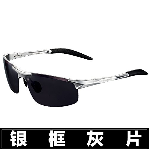LXKMTYJ-Men-Wearing-Sunglasses-Myopia-Offset-Optical-Sunglasses-Box-Long-Face-Driving-By-Car-Drivers-Eye-Night-Vision-Fishing-Glasses-Silver-Gray-Box