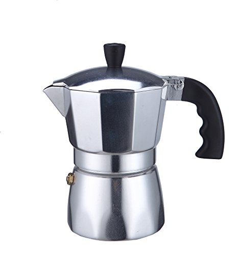 Borella casalighi Trend Espressokocher 6 Tassen, Aluminium, Grau Borella casalighi Trend Espressokocher 6 Tassen, Aluminium, Grau Bilder
