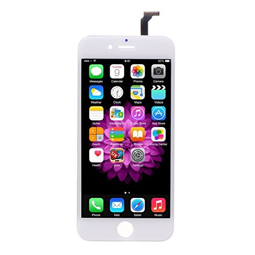 UGadget Nuevo Blanco Pantalla LCD de Repuesto de la Asamblea digitalizador de Pantalla t     ctil con Kit de Herramientas para iPhone 5S  4   