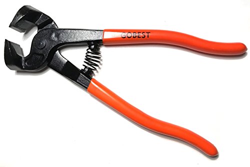 GOBEST Tile Nibbler cortador Nipper Alicates 200 mm, alicates de azulejo, Tenaza mosaico (GB-0032)