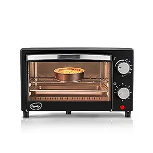 Pigeon Oven Toaster Grill (12381) 9 Liters OTG Without Rotisserie for Oven Toaster and Grill for Grilling and Baking Cakes (Grey)