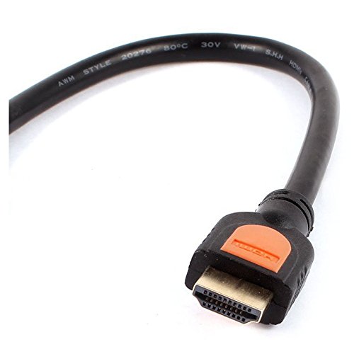 Adapter-Kabel – TOOGOO(R) 30cm/12″ Schwarz Extension Karte HDMI Male zu HDMI Male m/m Connector Kabel - 3
