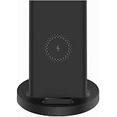 Xiaomi Mi 20W Kablosuz Şarj Standı | iPhone 17/16/15 ve Samsung S26/S25/S24 i&ccedil;in 20W kablosuz stand, &ccedil;ift bobin, FOD g&uuml;venlik