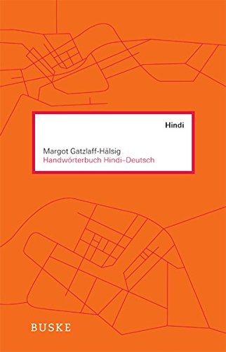 Handwörterbuch Hindi - Deutsch