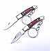 Produktbild 2 x New exclusive.2660 Laguiole Artisan Multi hardwood keyring Knife.Mensschlüsselring , Mensschlüsselanhänger , kleine Schlüsselanhänger Hände Schlüsselanhänger