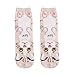 Produktbild Sloater Tier Strümpfe Cute Elastischer Rutschfest Kurze Atmungsaktive Streifen in Multi Farbe Männer Weibliche Strümpfe Cat Sock Tier Baumwoll Mischfarbe Unsichtbare Comfort Baumwoll Socken