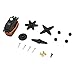 Price comparison product image Kingzer GS-D9257 Digital Tail Rudder Plastic Servo for Align Trex 450 500 RC Helicopter