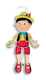 Hess Holzspielzeug 12431 Hampelmann Pinocchio aus Holz, Circa 40 x 17 x 3 cm - 2