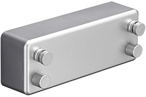 Gelentea Corde à linge rétractable double fil d'acier invisible sans perforation pour le séchage du linge