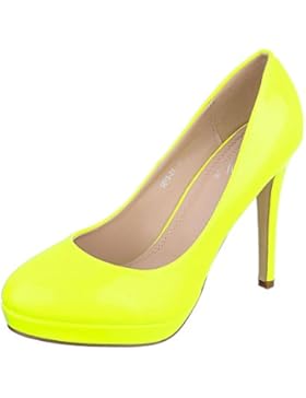 High Heel Damenschuhe Plateau Pfennig-/Stilettoabsatz High Heels Ital-Design Pumps
