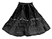Produktbild Petticoat aus Stoff & Tüll für Kinder 40 cm schwarz