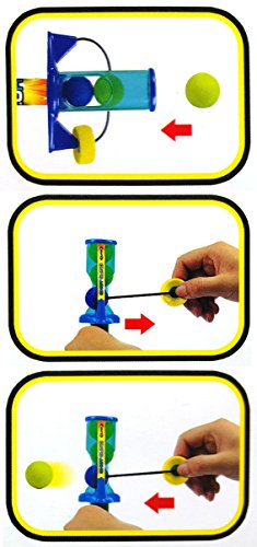 Sling Shot with 3 Balls - Target Practice / Outdoors Toy - Girls / Girl / Boy / Boys / Child / Children / Kid Top / Best / Selling Classic / Tradditional Toys / Games - Perfect Gift / Present For Birthdays / Christmas