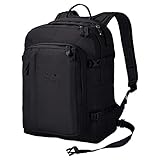 A4-tauglich Jack Wolfskin Unisex Berkeley Rucksack, Black, ONE SIZE
