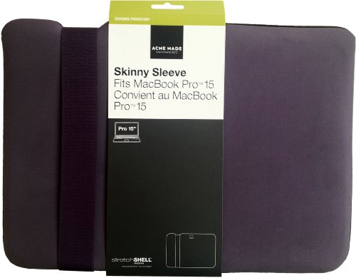 Acme Made Skinny Sleeve Neopren-Schutzhülle für Apple MacBook Pro 25,4 cm (15 Zoll) lila