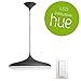 Produktbild PHILIPS HUE White Ambiance Cher LED-Pendelleuchte inkl Dimmschalter | schwarz | AMAZON ECHO & APPLE HOMEKIT kompatibel | LED-Deckenleuchte für Wohnzimmer, Schlafzimmer, Esszimmer, Kinderzimmer, Flur
