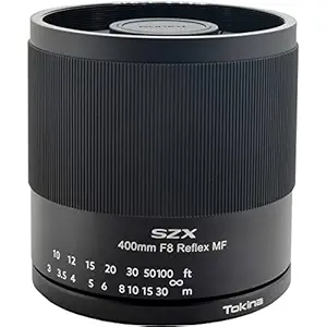 Tokina SZX Super 400mm F/8 Reflex MF Lens T Mount Full Frame DSLR Camera