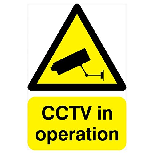 Price comparison product image CCTV In Operation Sign