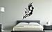 Price comparison product image Flying Angel vinyl wall art sticker - 4 sizes & 16 colours - bed2 (X Large 100 x 60 cm)