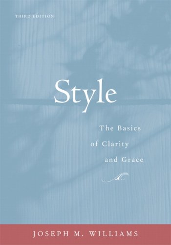 Style: The Basics of Clarity and Grace
