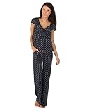 The Essential One - Nursing Pyjama Set Heart Print - EOM102