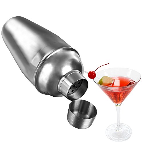 Preisvergleich Produktbild Teamyy 500ml Mixer Cocktail Shaker Edelstahl Cocktailmixer Cocktailshaker Mischbecher