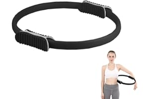 MAGIC SELECT Aro de Pilates para Entrenamiento - Anillo de Yoga con Doble Asa – Círculo Pilates Fitness de Resistencia y Flexibilidad - Aro mágico para piernas y Brazos.