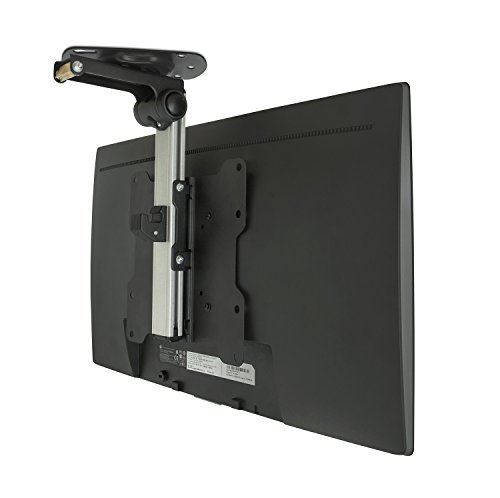 Tilt Swivel Folding Under Cabinet and Ceiling LCD LED TV Mount for 17
