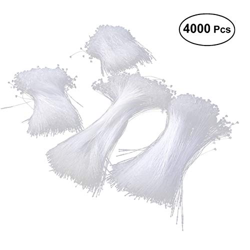 Preisvergleich Produktbild YeahiBaby Kunststoff-Kennzeichenverschlüsse, selbstschließend, 4000 Stück