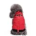 Produktbild selmai Warm Soft Vest kaltem Wetter Kleine Hund Katze Harness Kleidung Mantel mit Reißverschluss Pet Welpen Jacke Puffer Apparel