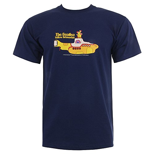Preisvergleich Produktbild Spike Herren T-Shirt The Beatles Yellow Submarine, navyblau, Gr. L