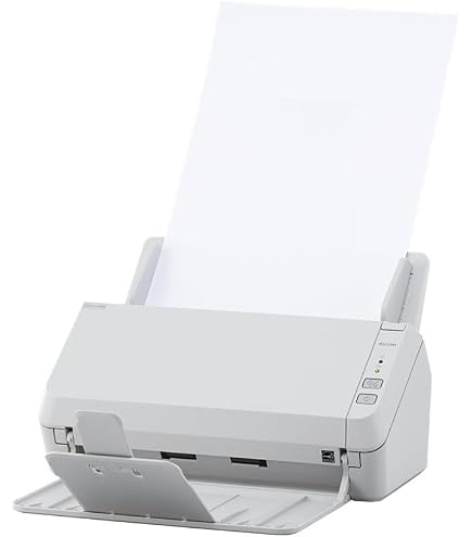 Fujitsu ScanSnap iX1600 ADF Scanner - 600 dpi Optical, White